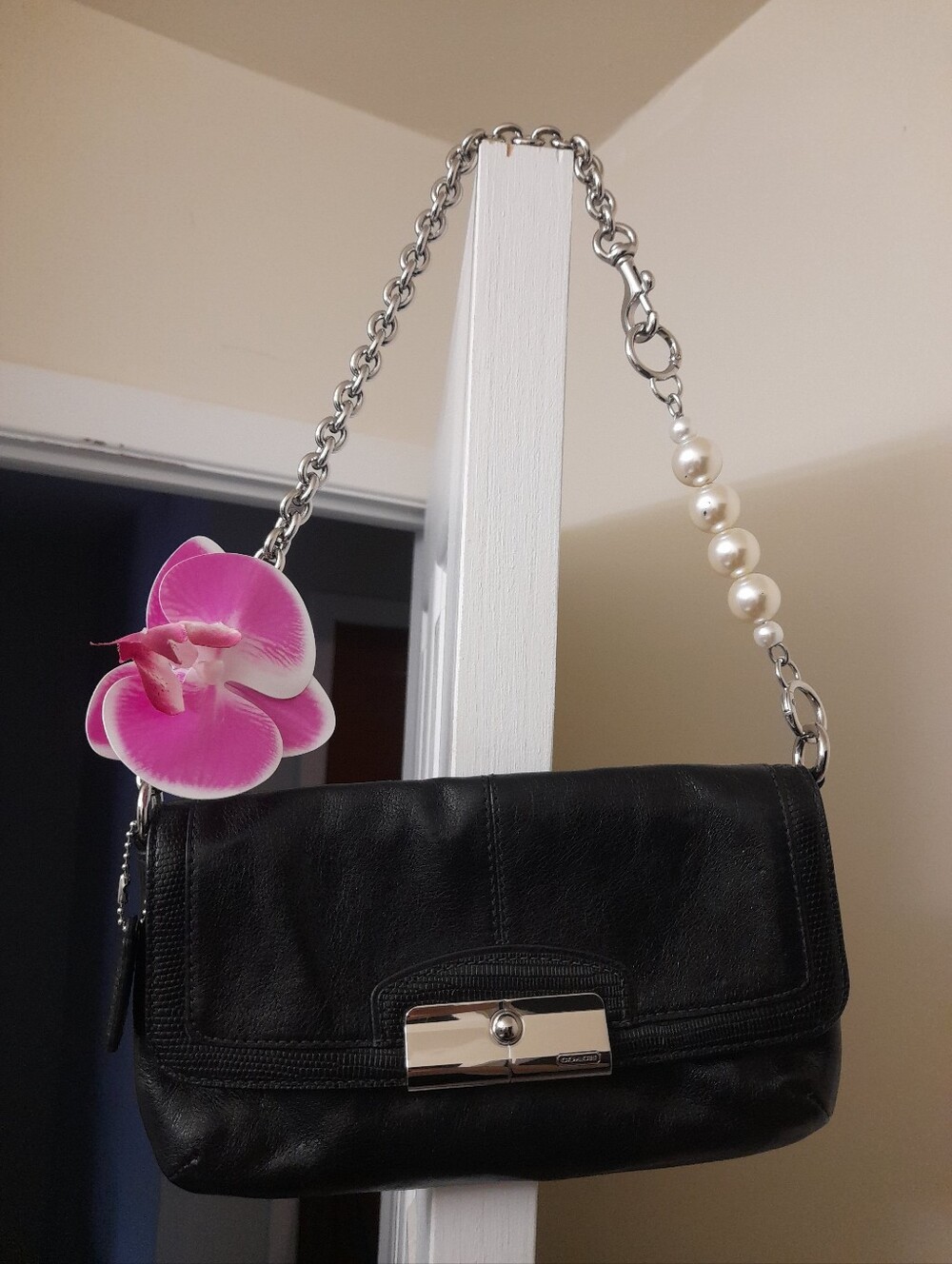 COACH Mini Kristin Leather Shoulder Bag Y2K - Picture 13 of 14
